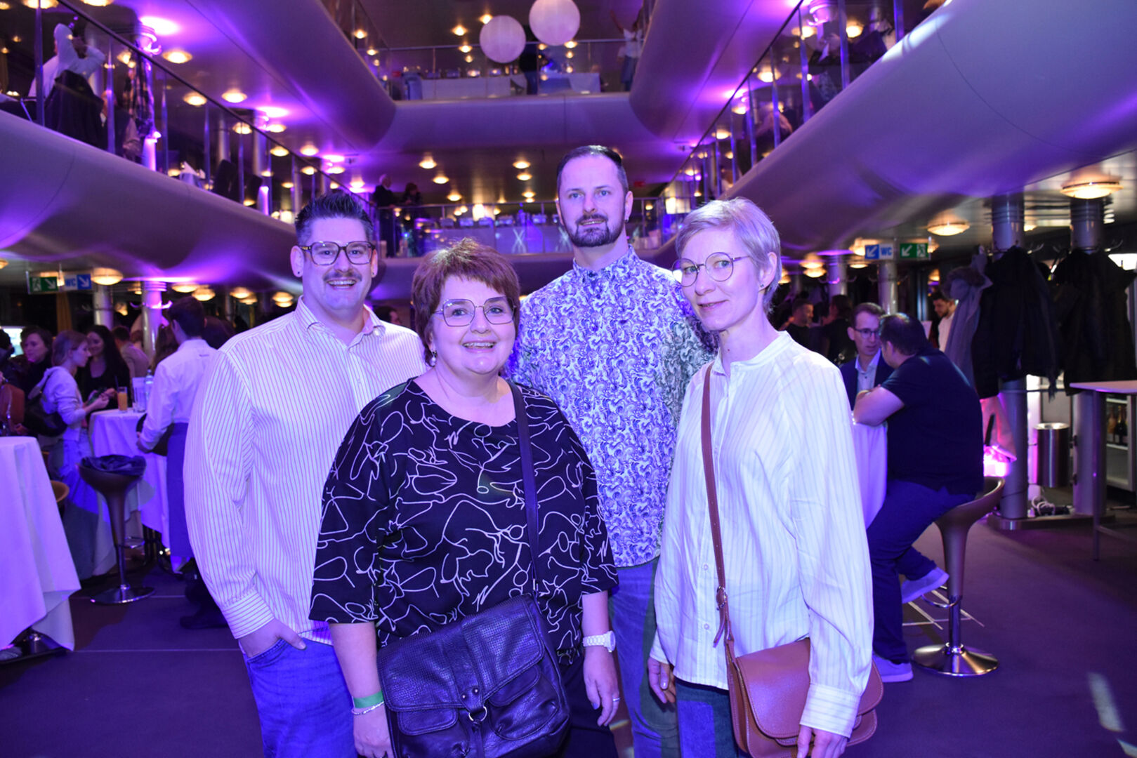 Brille-Fielmann-Leiter:innen/Stv. aus Vorarlberg: Martin Schuhart (Bürs), Annelies Kathan (Dornbirn), André Günther (Bregenz/Bürs), Jutta Eisenhuth (D'birn)