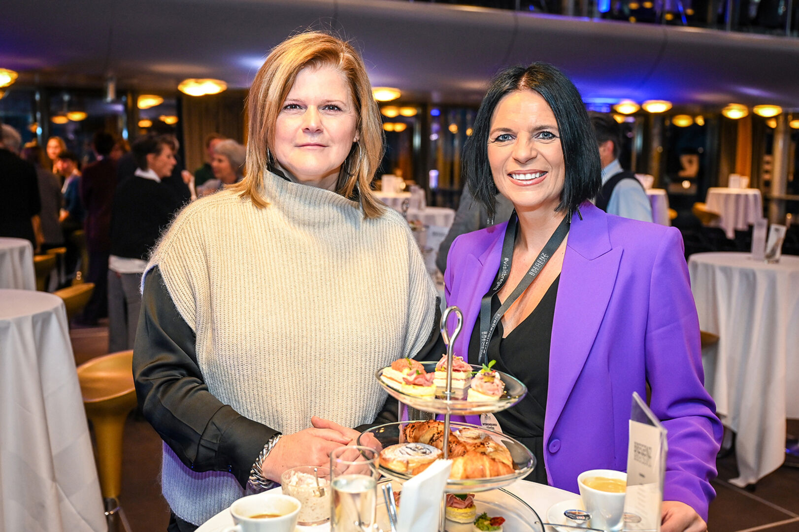 Lydia Vukojevic (Linea Uno Fashion) und Daniela Erath (STILsicher) (v. li.)