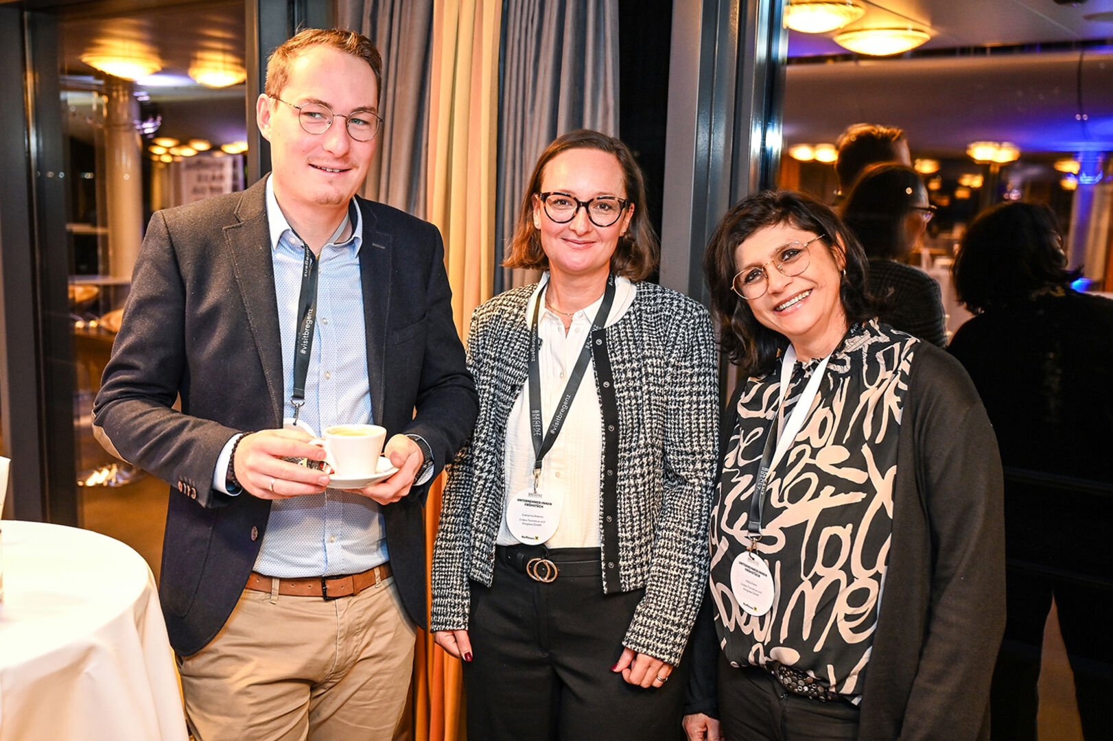 Stefan Rütten, Cathrin Roberts und Katja Evers (alle Lindau Tourismus und Kongress GmbH)