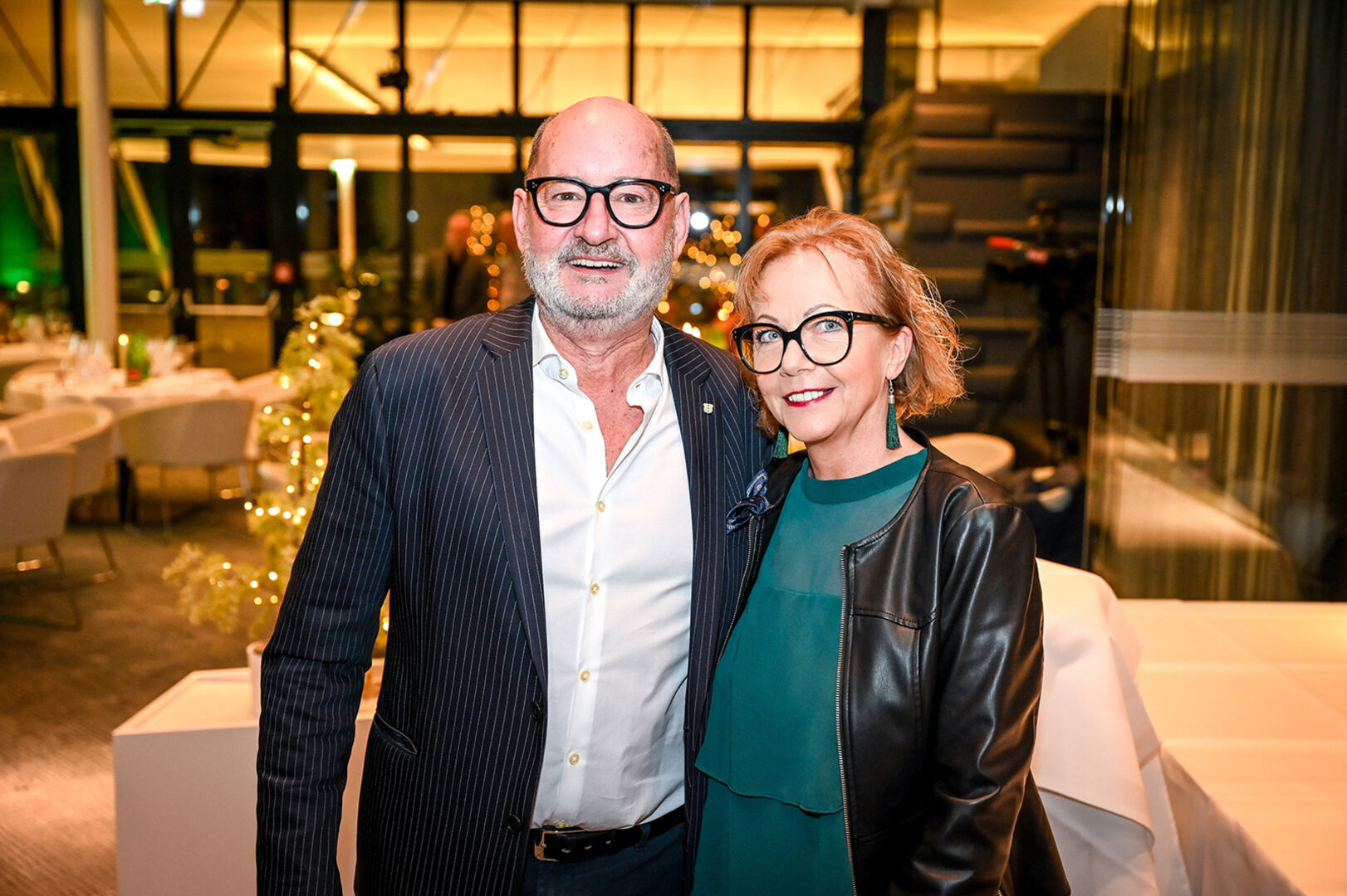 Bruno Wackernell (Büro Bgm. Ritsch) und Evelyn Dorsch