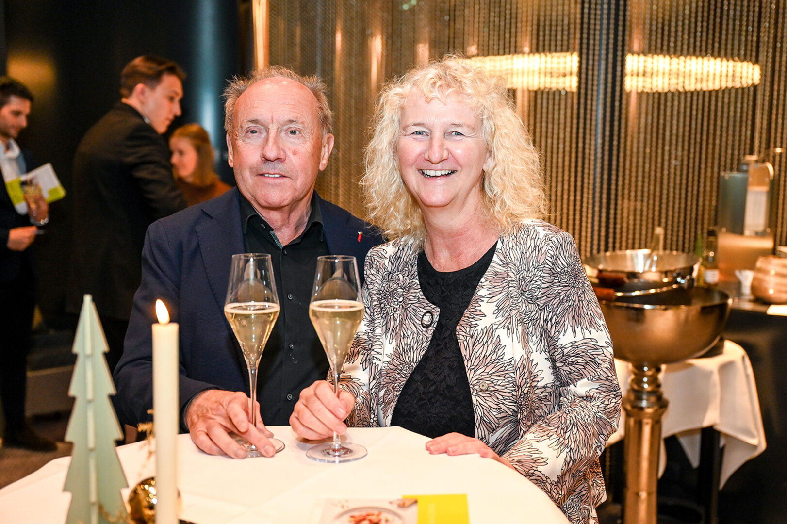 Werner Summer (Vorstand Finanzausschuss Lebenshilfe) und Ursula