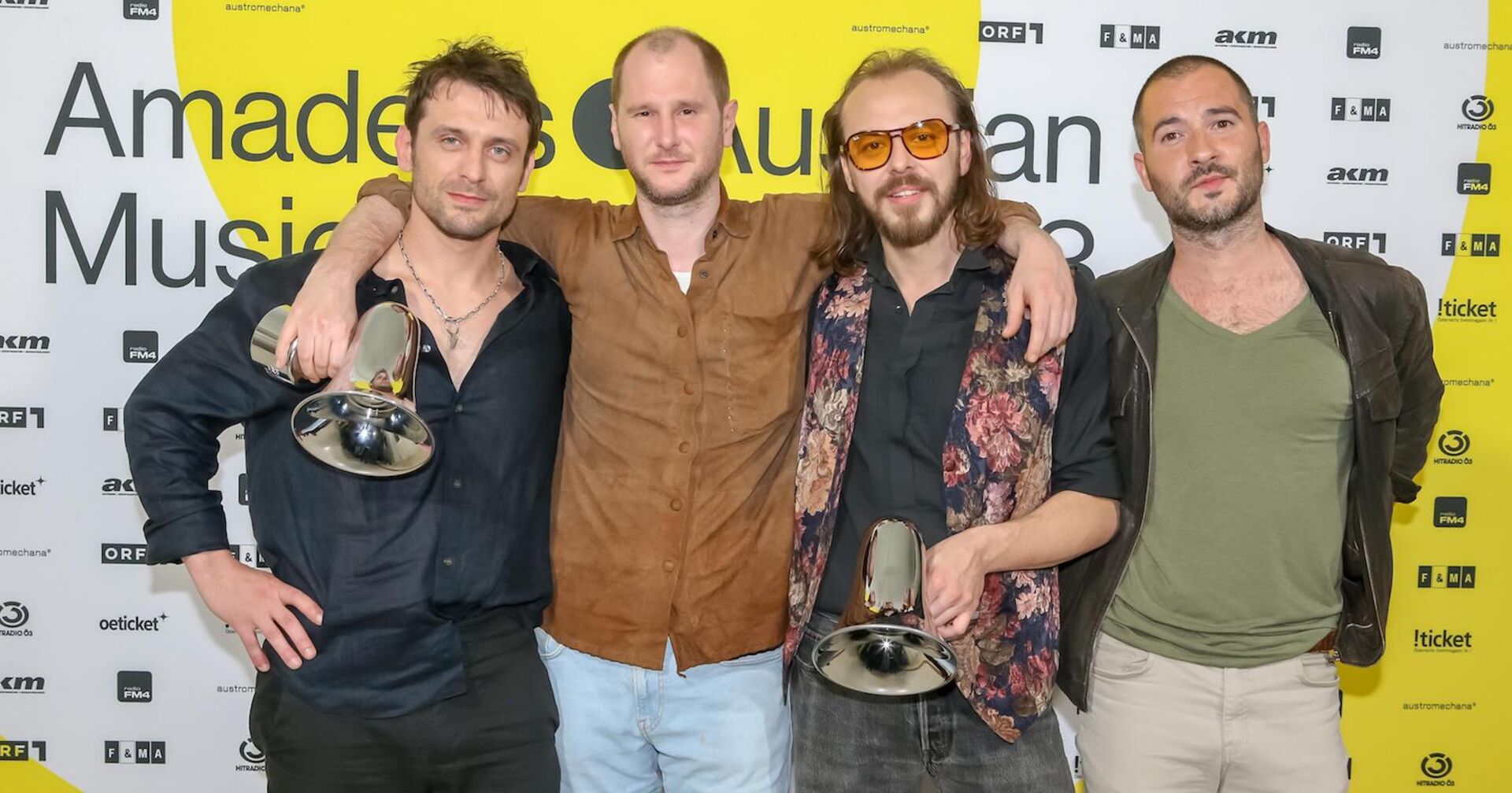 Wanda beim Austrian Musik Award.