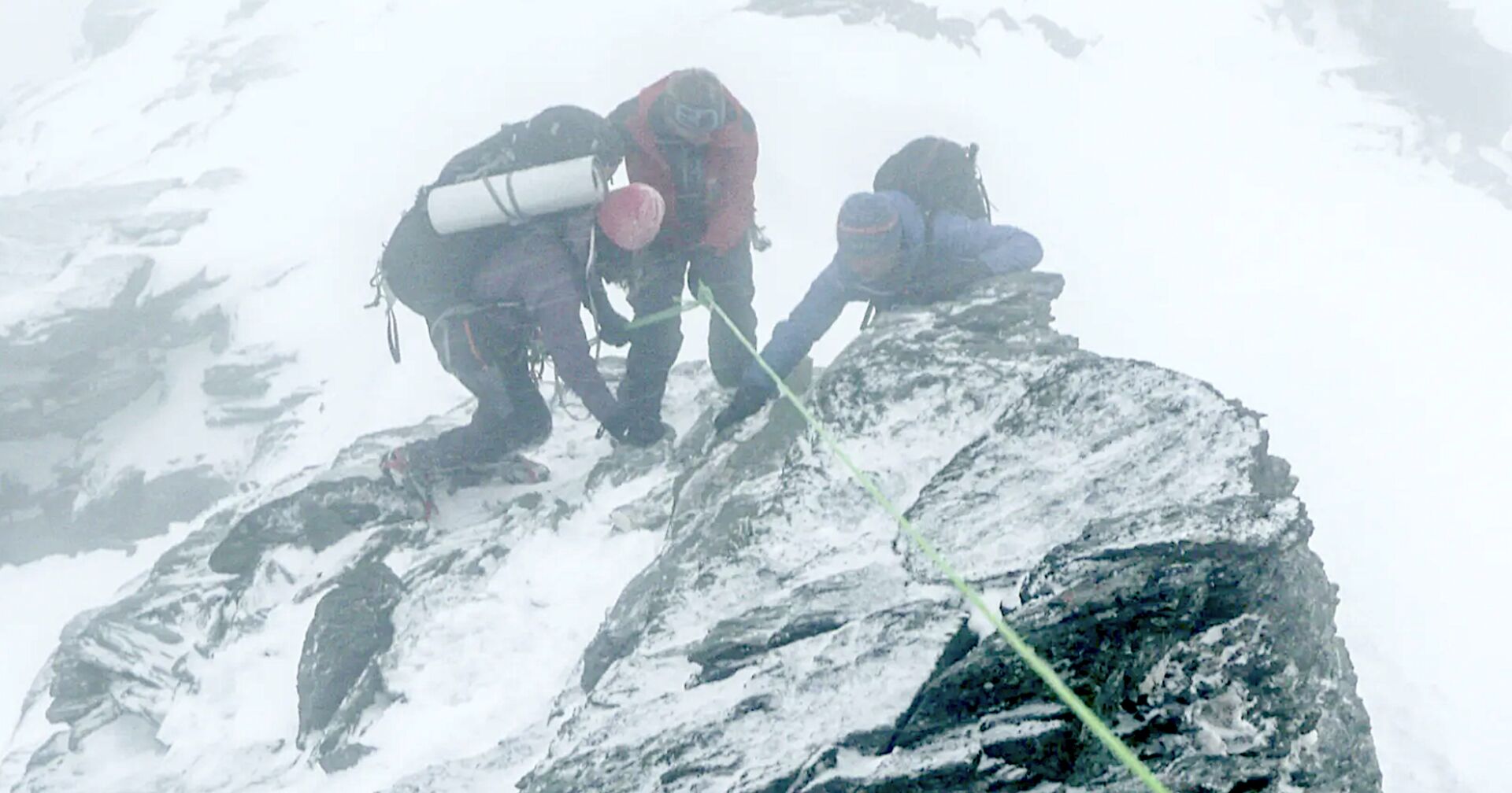 Aufnahme von der Rettung