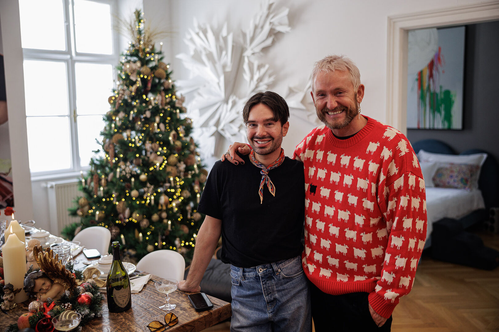 Mio Paternoss und FJ Baur