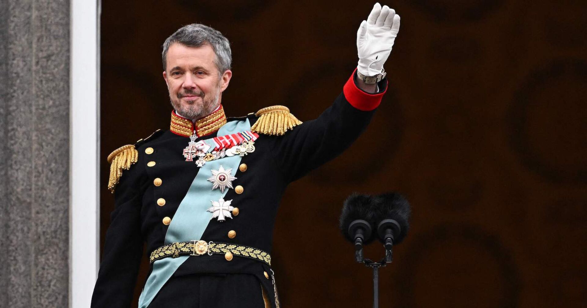 König Frederik in Gala-Uniform | Credit: JONATHAN NACKSTRAND / AFP / picturedesk.com