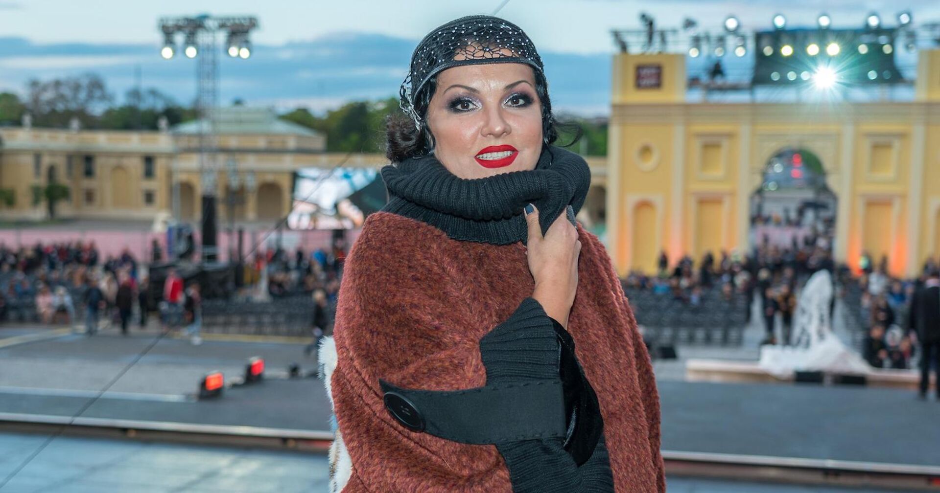 Anna Netrebko in Wien.
