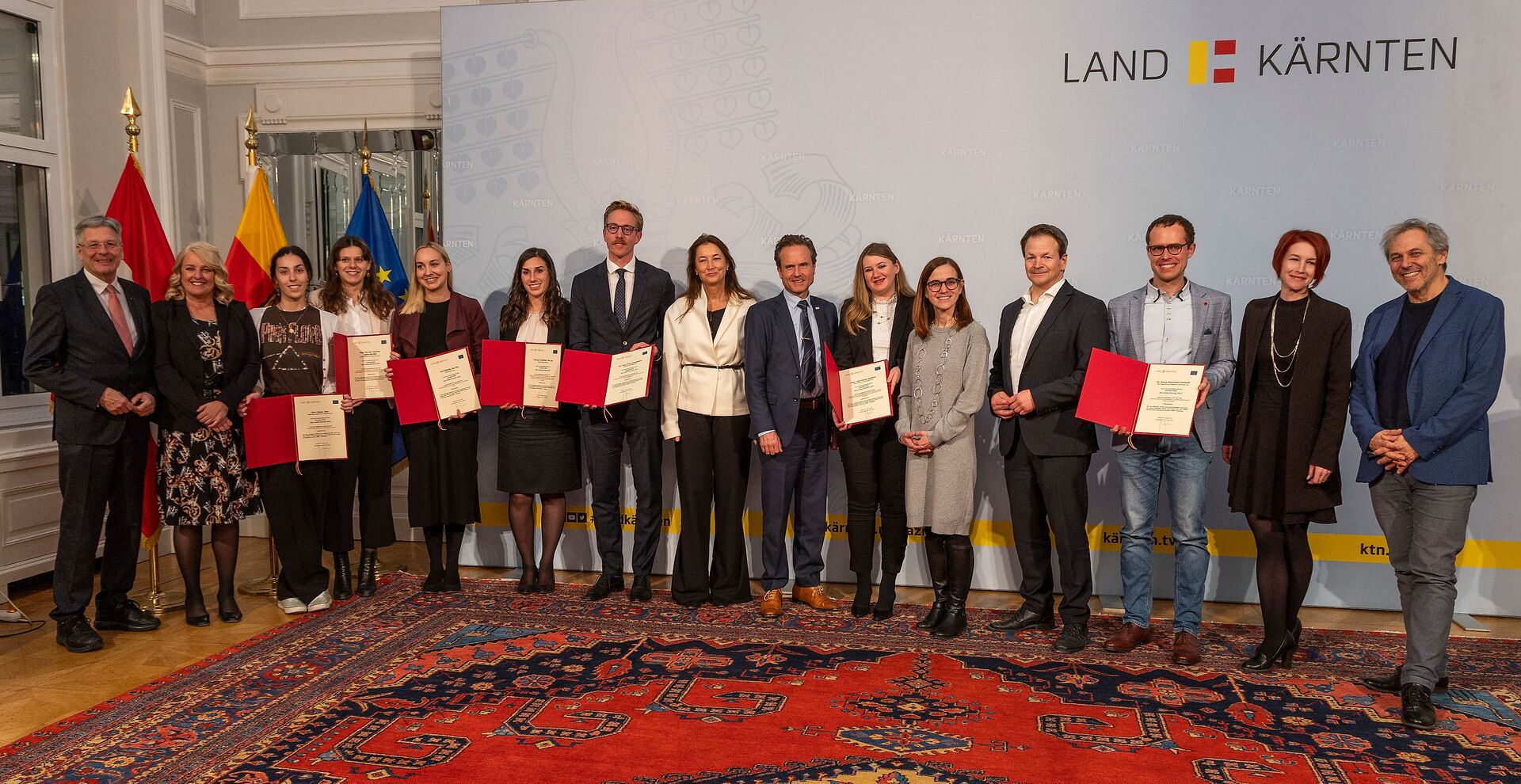 Laudatoren und Preisträger des Europa-Preises