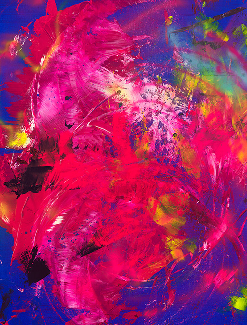 Das Bild für den Opernball von Herbert Brandl.