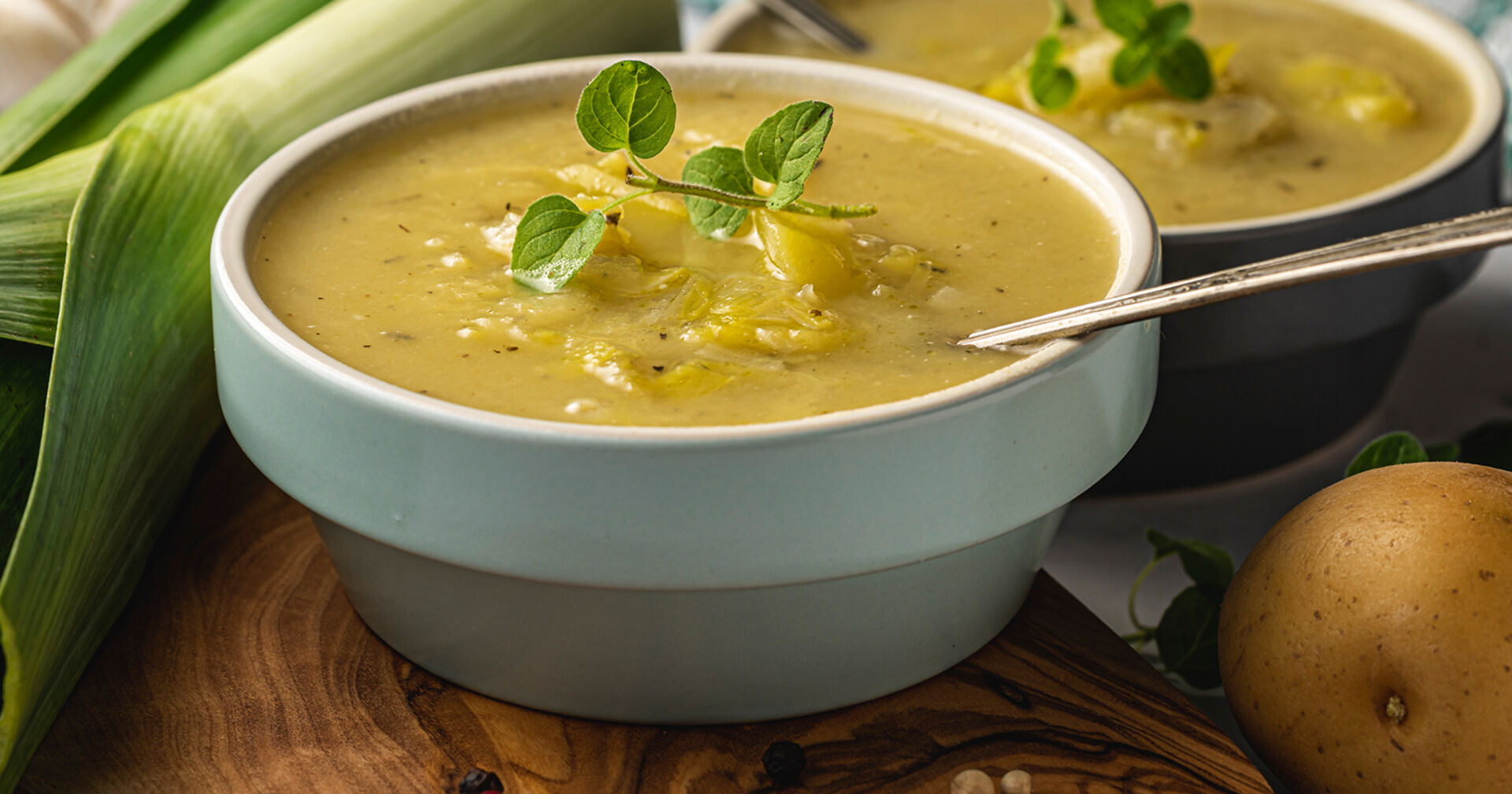 Kartoffelsuppe mit Lauch | Credit: iStock.com/Panagiotis Kyriakos