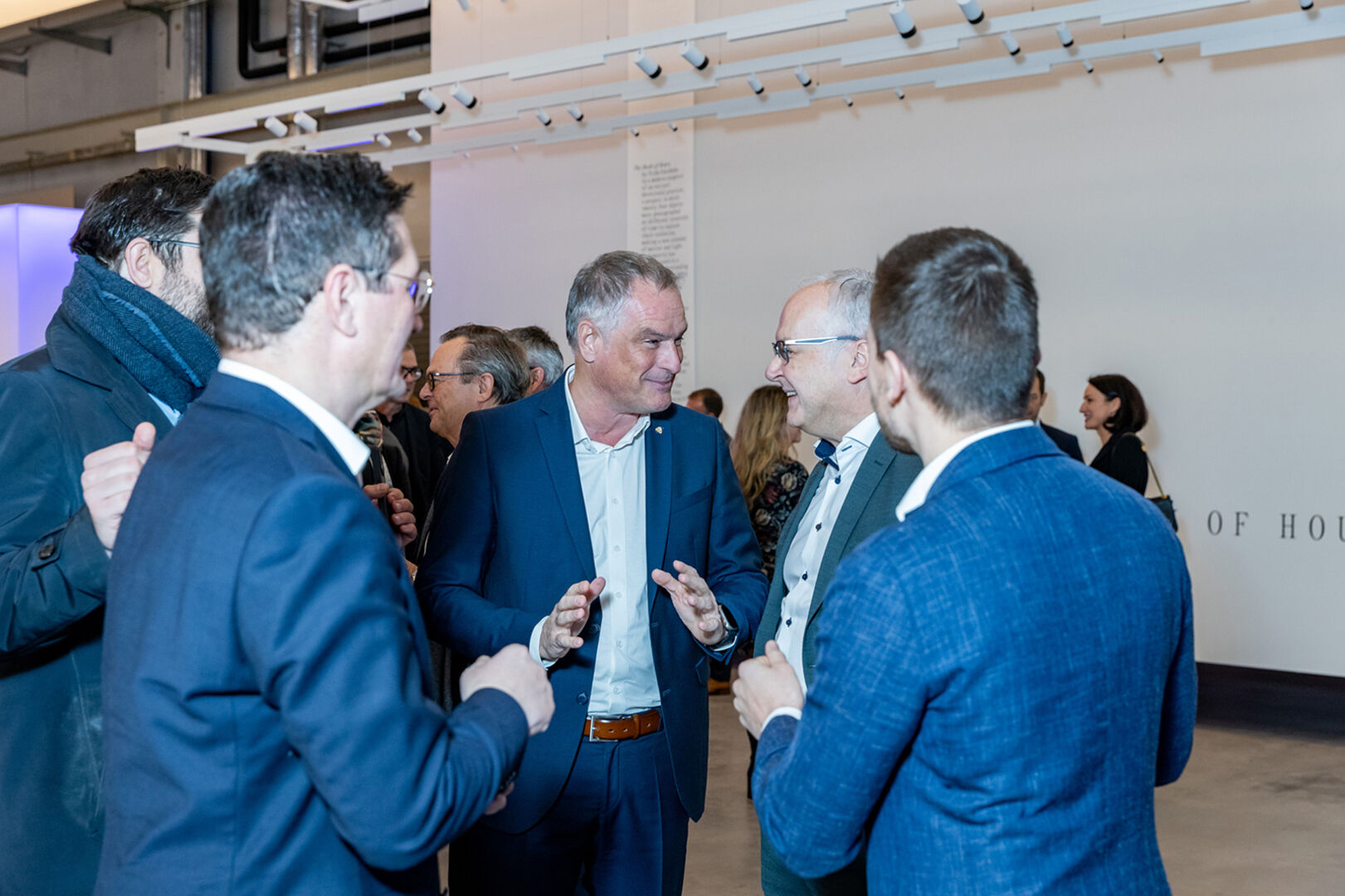 Nationalrat Reinhold Einwallner und Mario Leiter (SPÖ), Elmar Hartmann und Christian Zoll (IV) (v. li.)