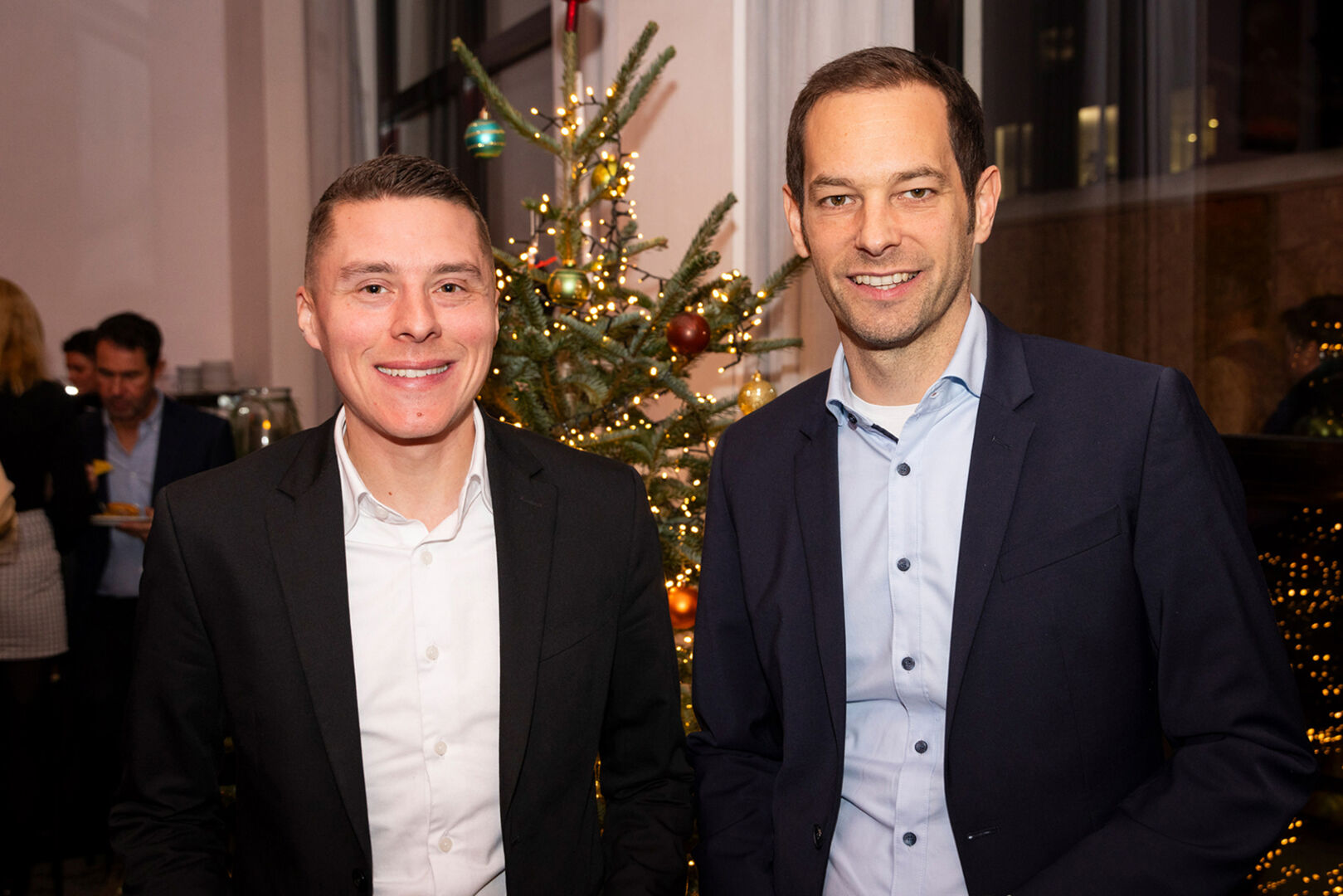 Patrick Grabher und GF Matthias Nicolussi  (beide Henn) (v. li.)