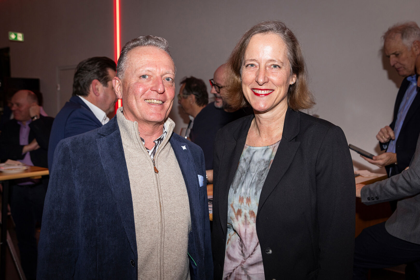 Wolfram Auer (Marktforschung) und Bianca Goldmann (Tranformation)