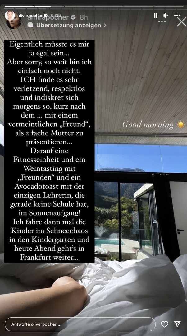 Ein Screenshot von Oliver Pocher.