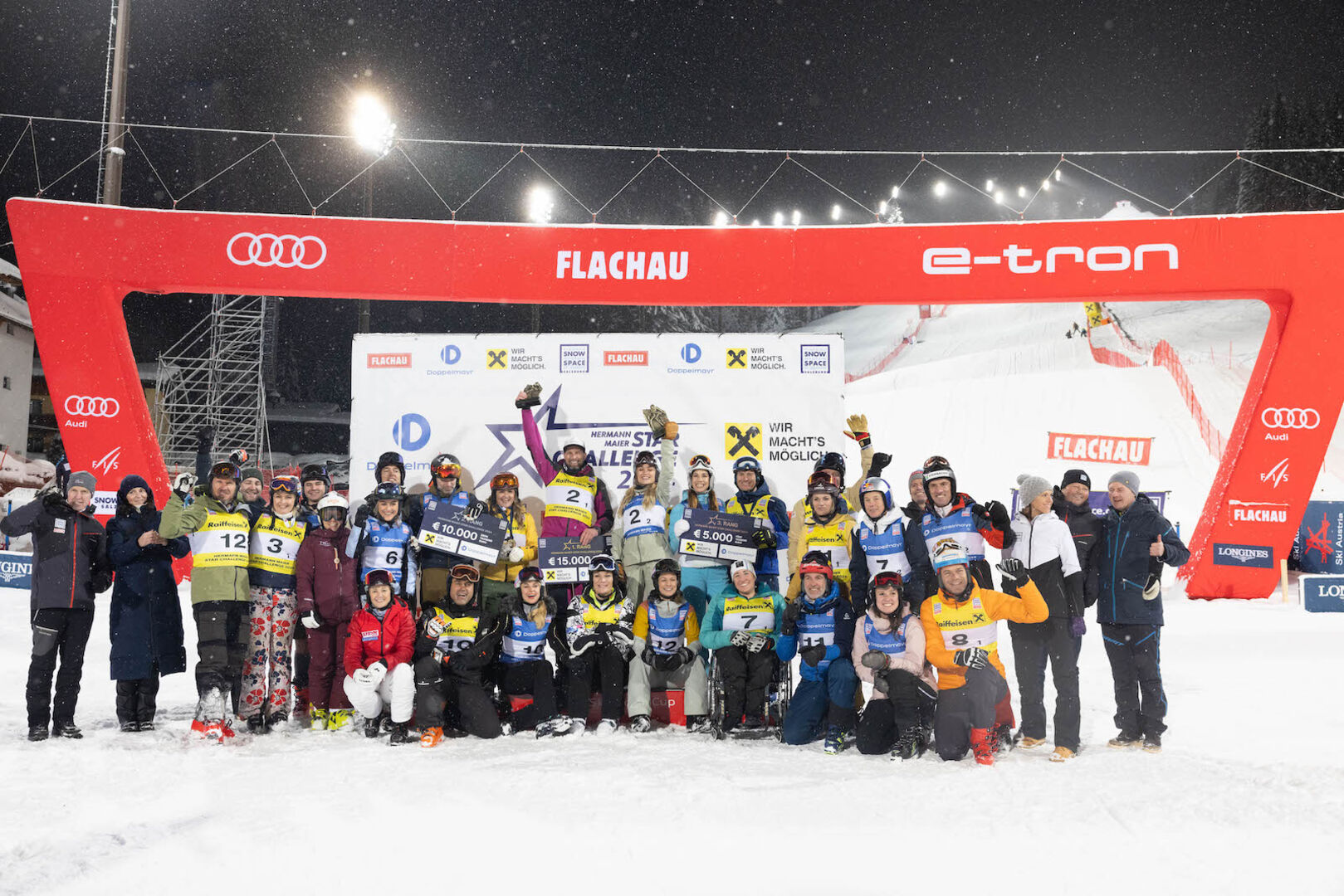 Gruppenbild Star Challenge Flachau
