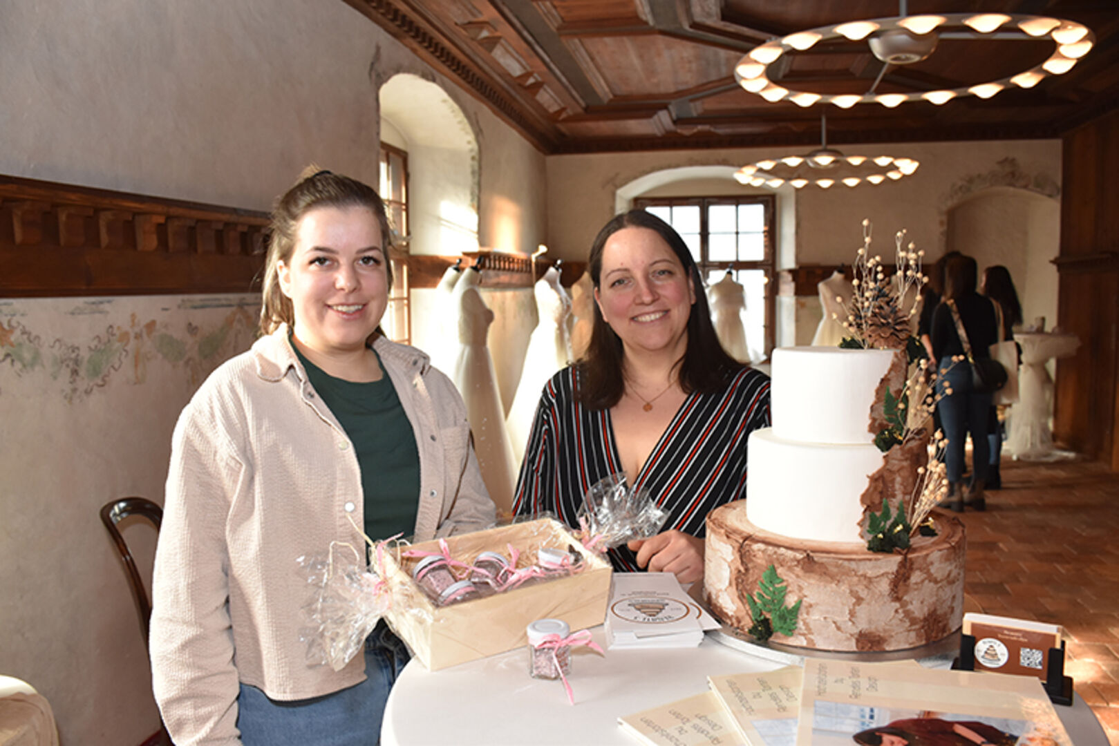 Rebecca Obernosterer (Die Leckeria) und Renate Herr (Renate's Tortendesign)