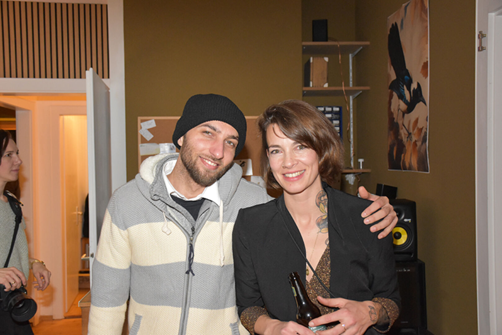 Hussein Rawand und Katrin Eberhard