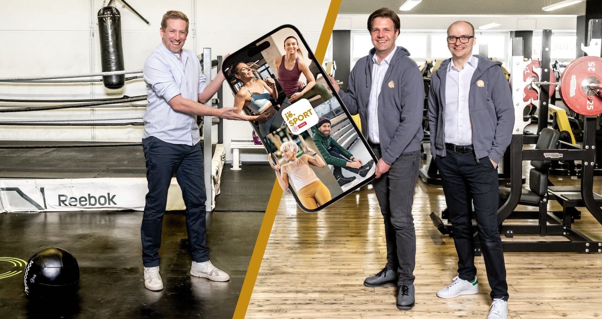 Montage mit Handy-Requisite