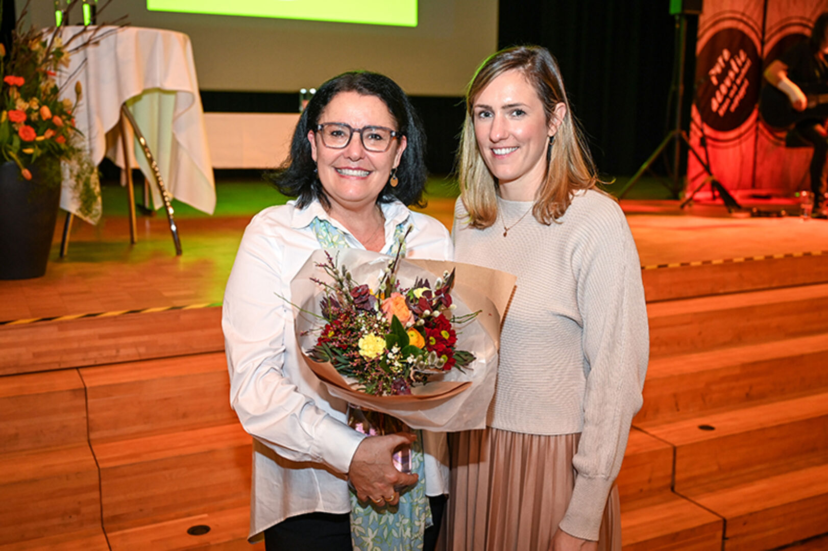 Benedicte Hämmerle (imPlus Unternehmensentwicklung) und Anna Hecht (WG Götzis)
