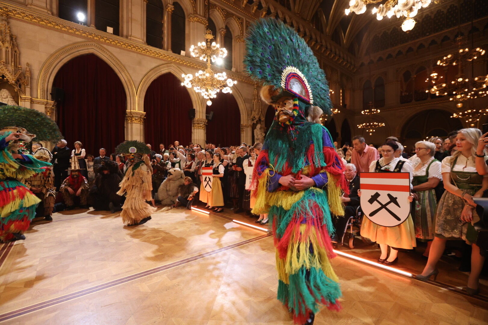 Muller-Tanz im Wiener Rathaus