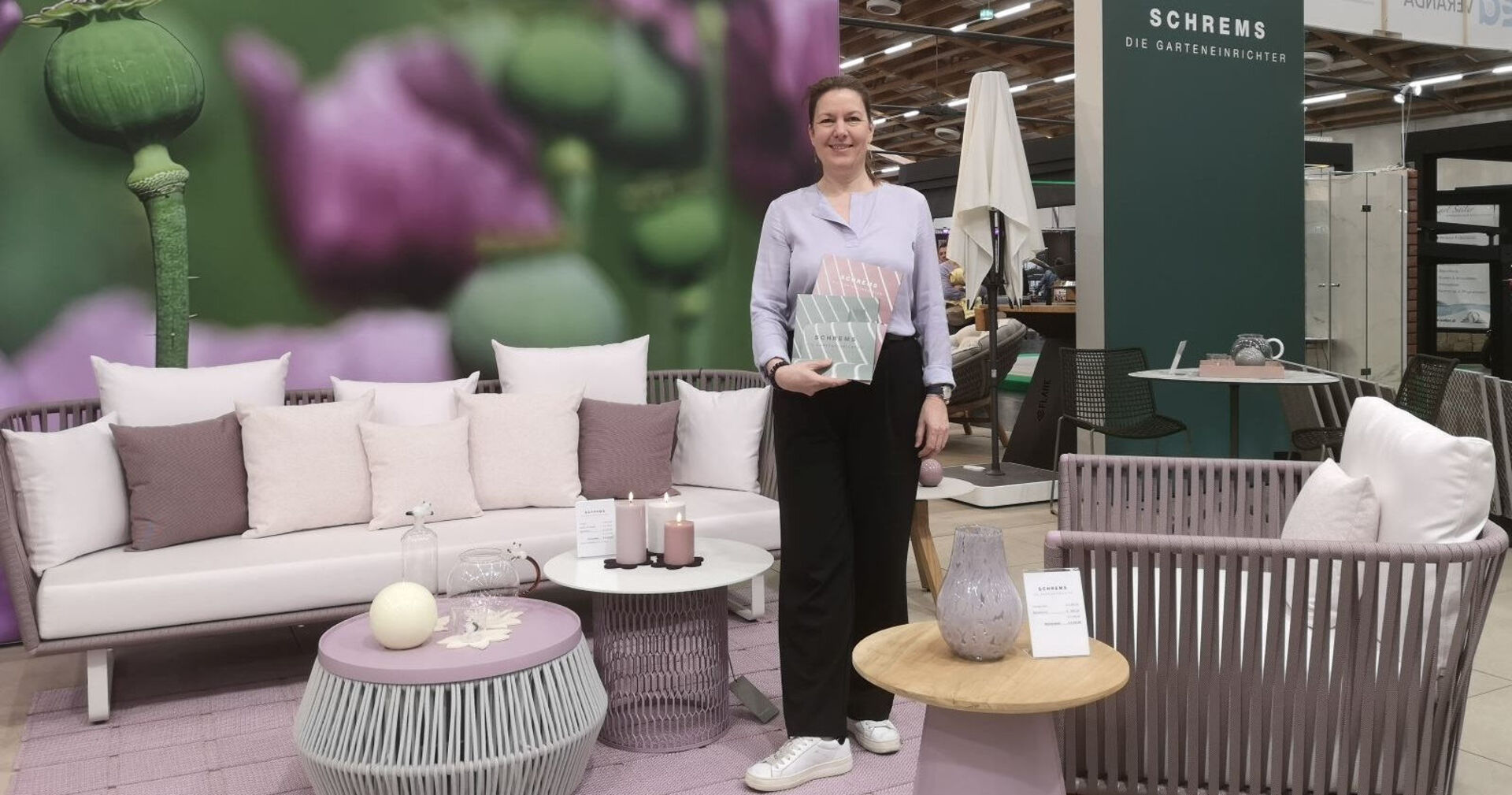 Alexandra Schrems-Putz präsentierte die Neuheiten für die kommenden Gartensaison.
