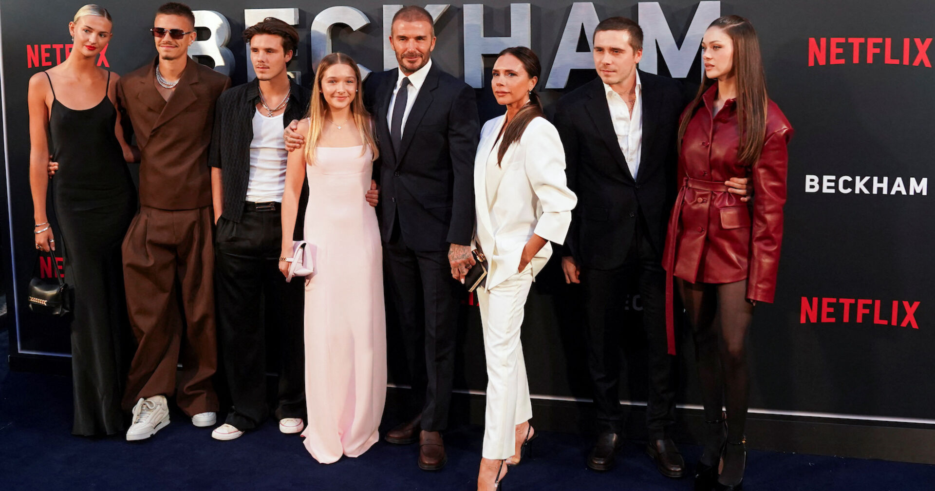 Die Familie Beckham.