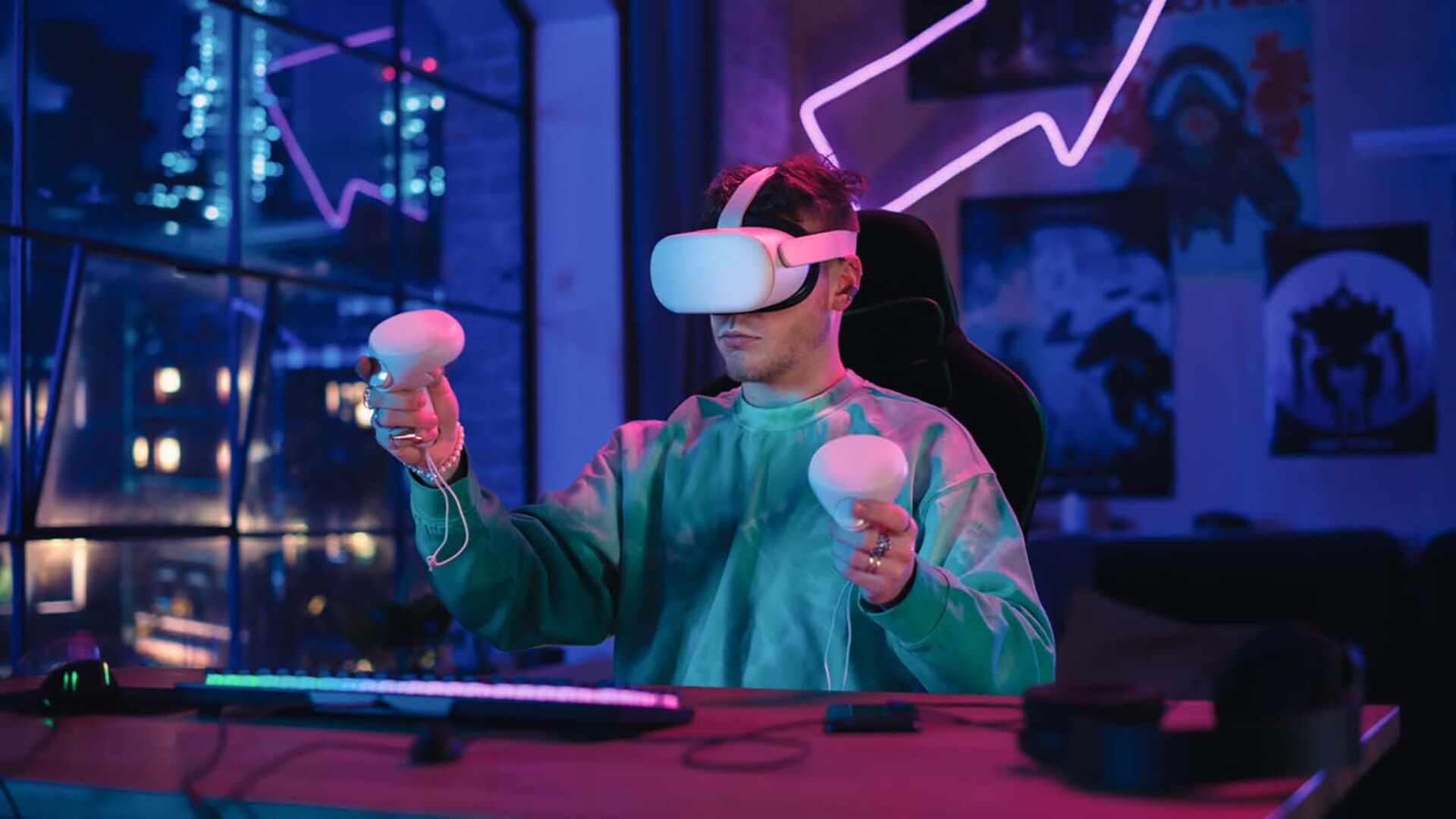 Gamer mit VR | Credit: iStock.com/gorodenkoff