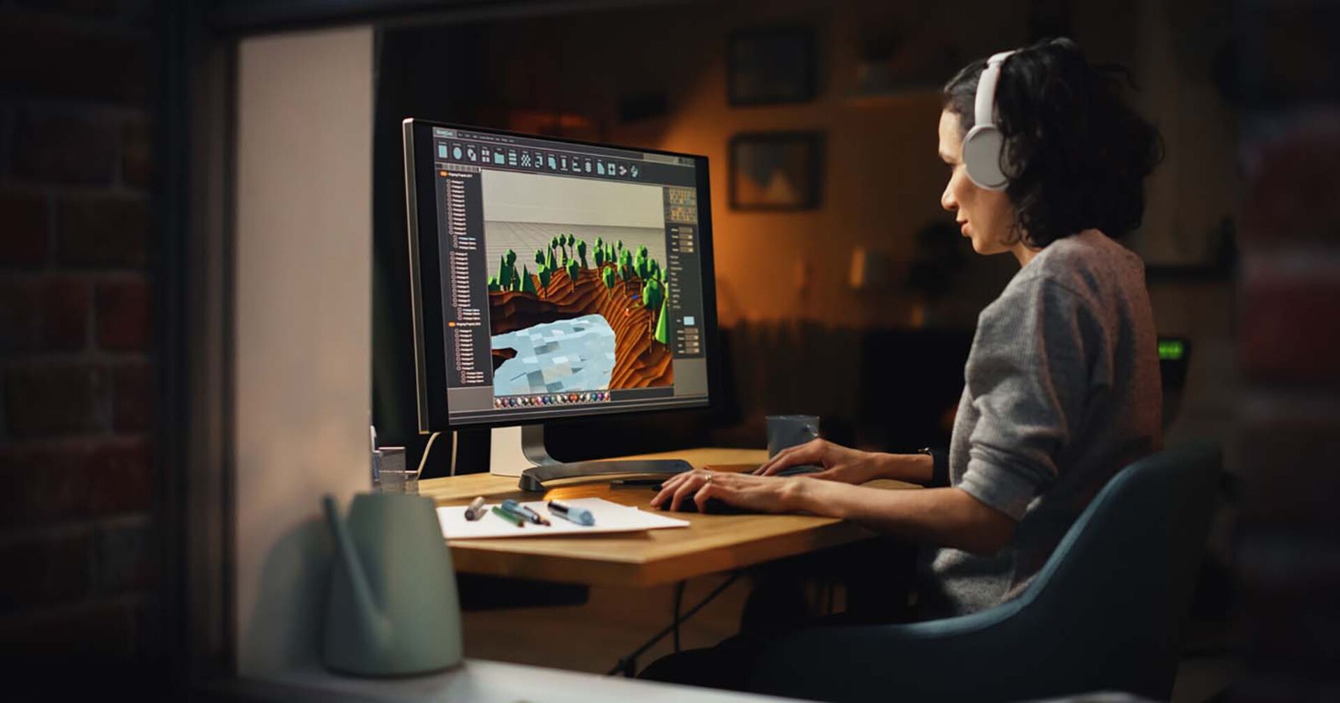 Frau beim Gaming | Credit: iStock.com/gorodenkoff