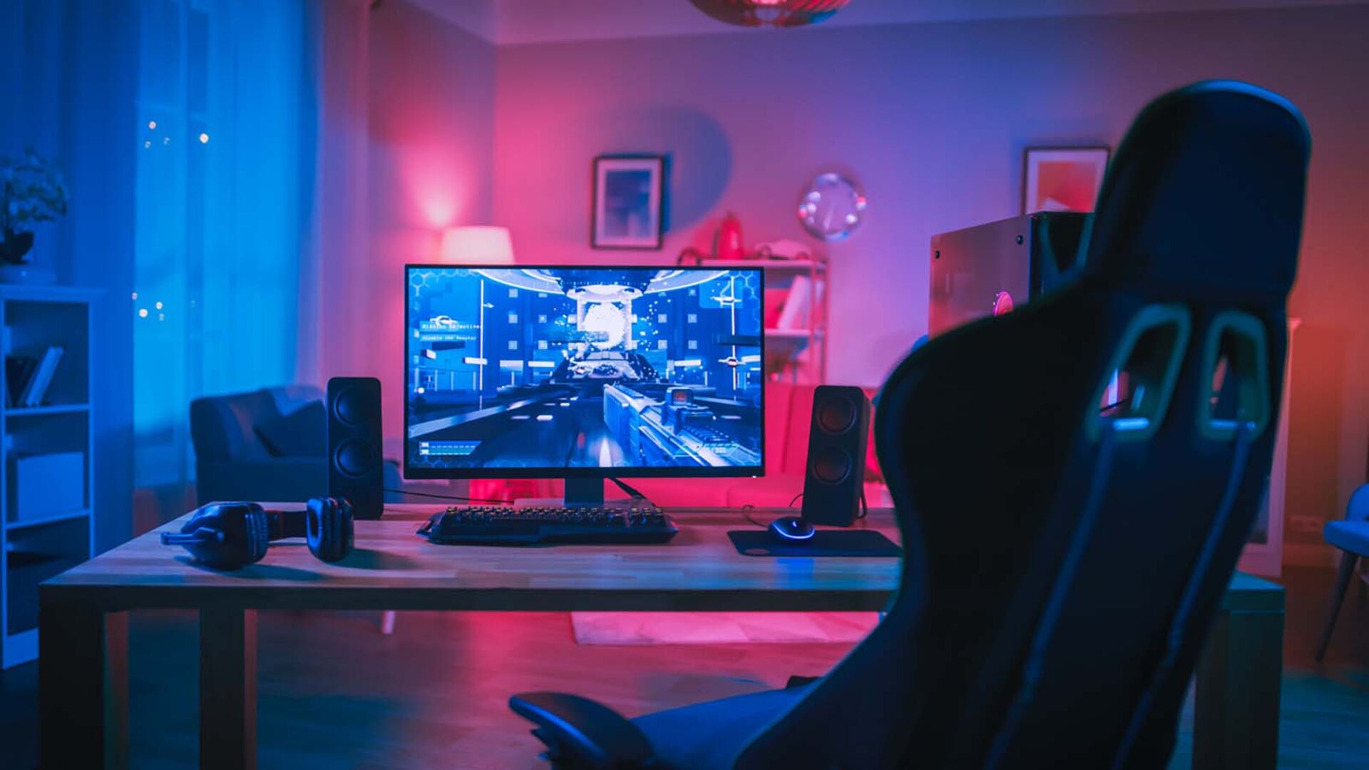 Gaming Zimmer | Credit: iStock.com/gorodenkoff