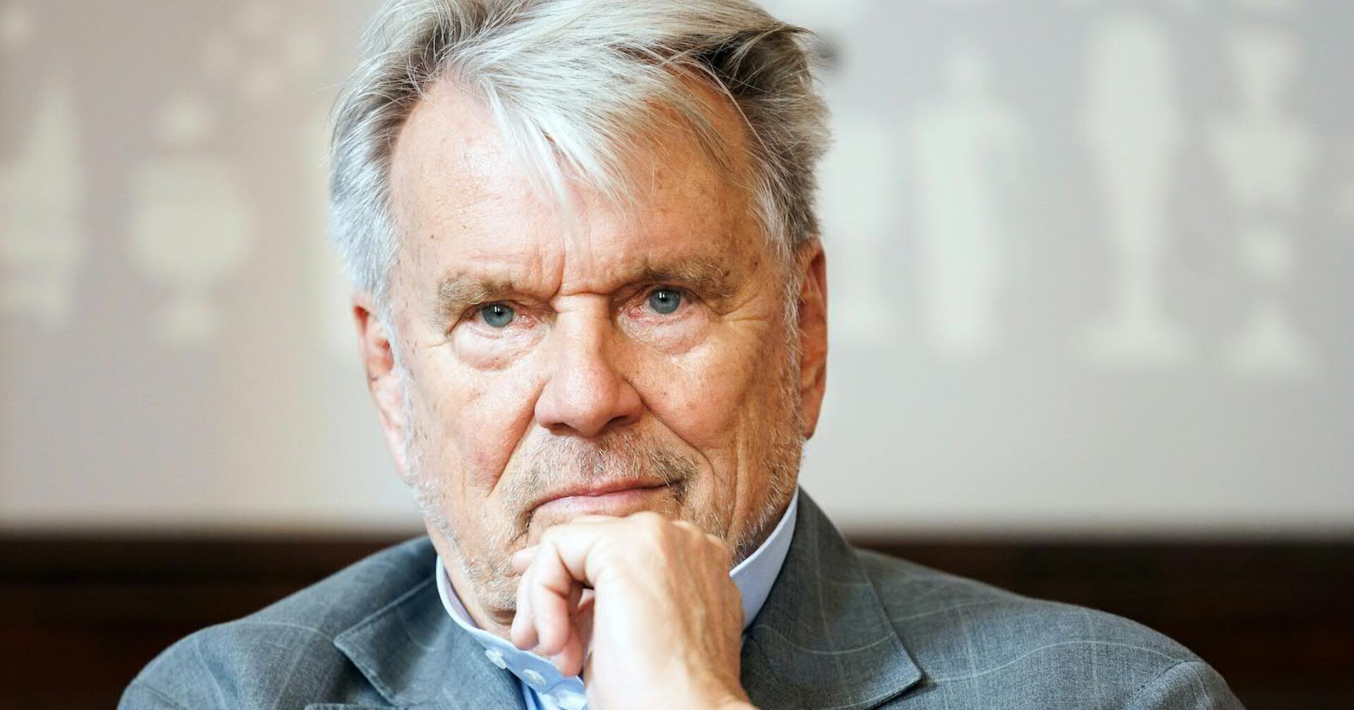 Hans Peter Haselsteiner in einem Portrait.