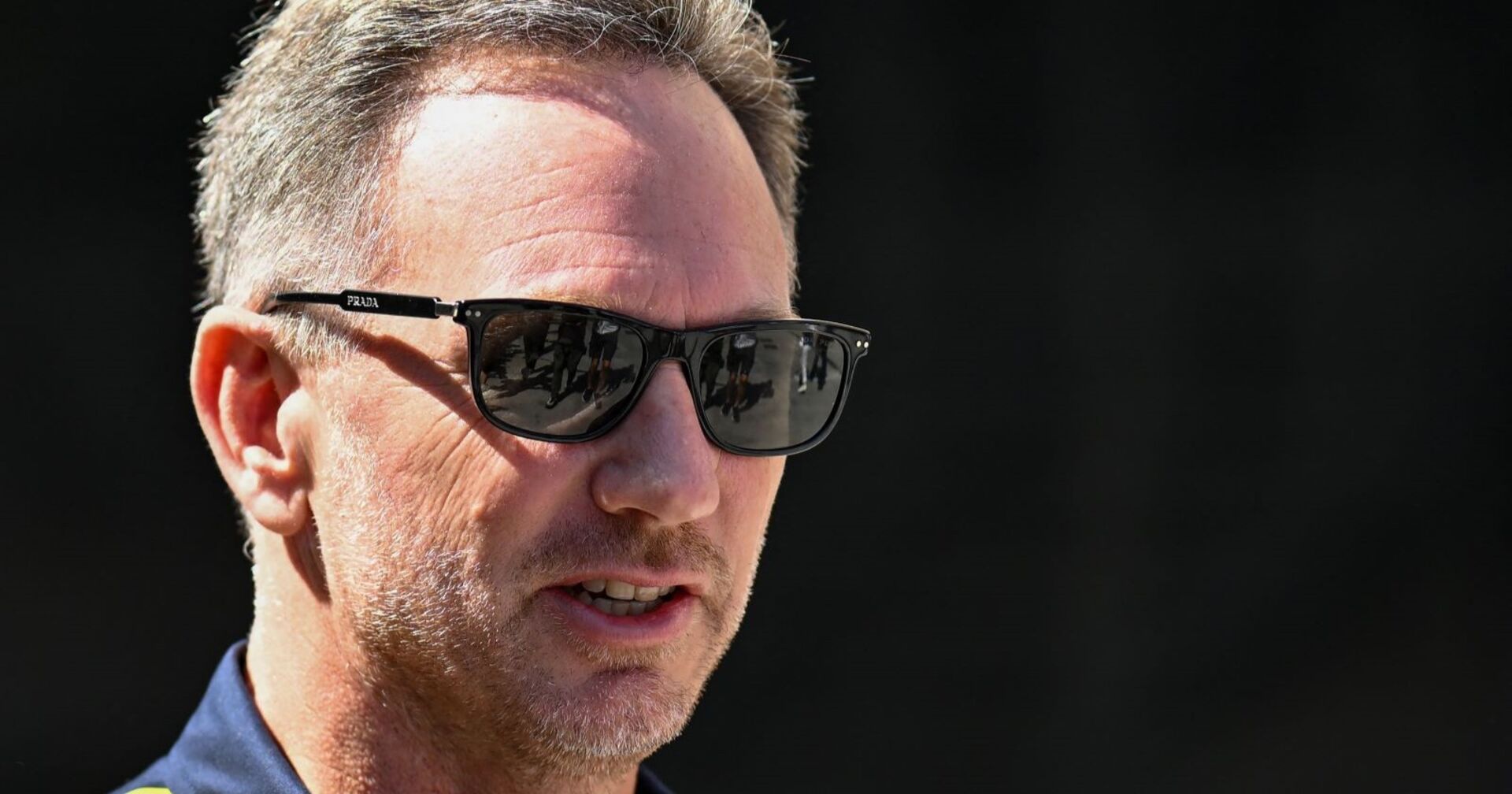 Christian Horner beim Training in Bahrain