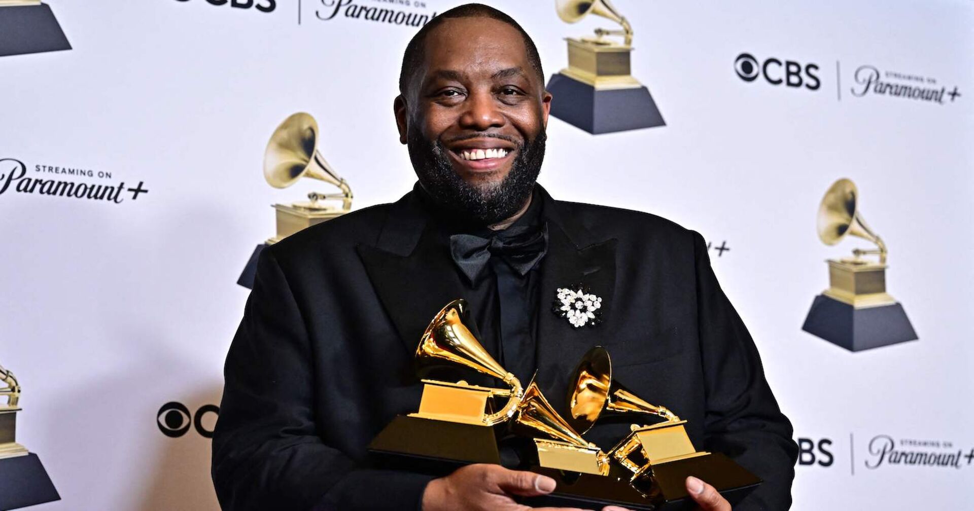 Rapper Killer Mike mit drei Grammys.