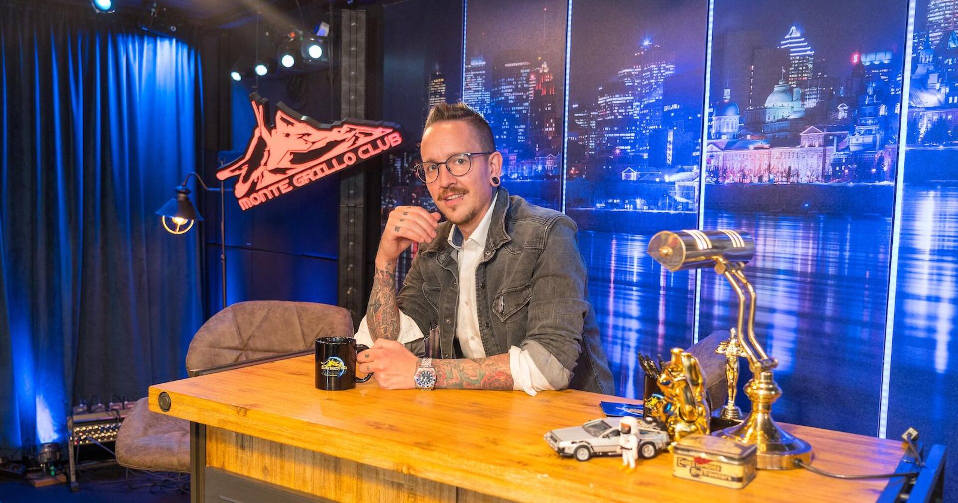 Bernhard Speer bei seiner Show Monte Grillo Club.