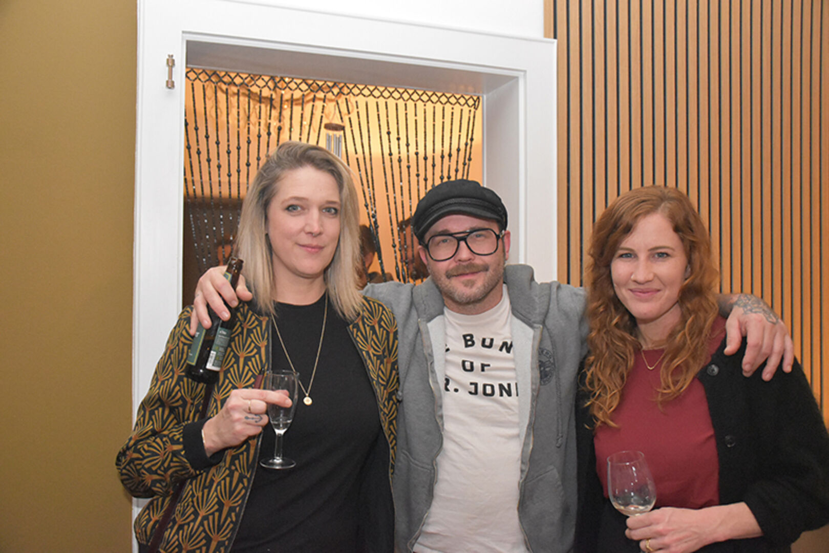 Sozialarbeiterin Franziska Gillard-Levay, Bernd Levay und Sandra (Samy) Amort-Schmitt