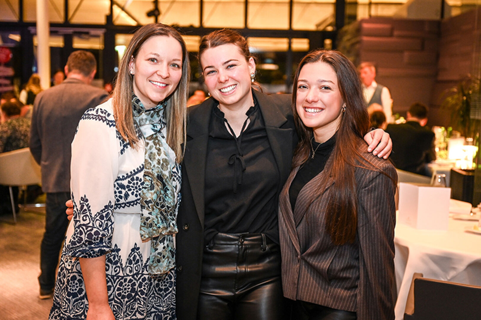 Falstaff Bregenz: Janine Glatz, Julia Hagspiel und Hannah Mayr (v. li)