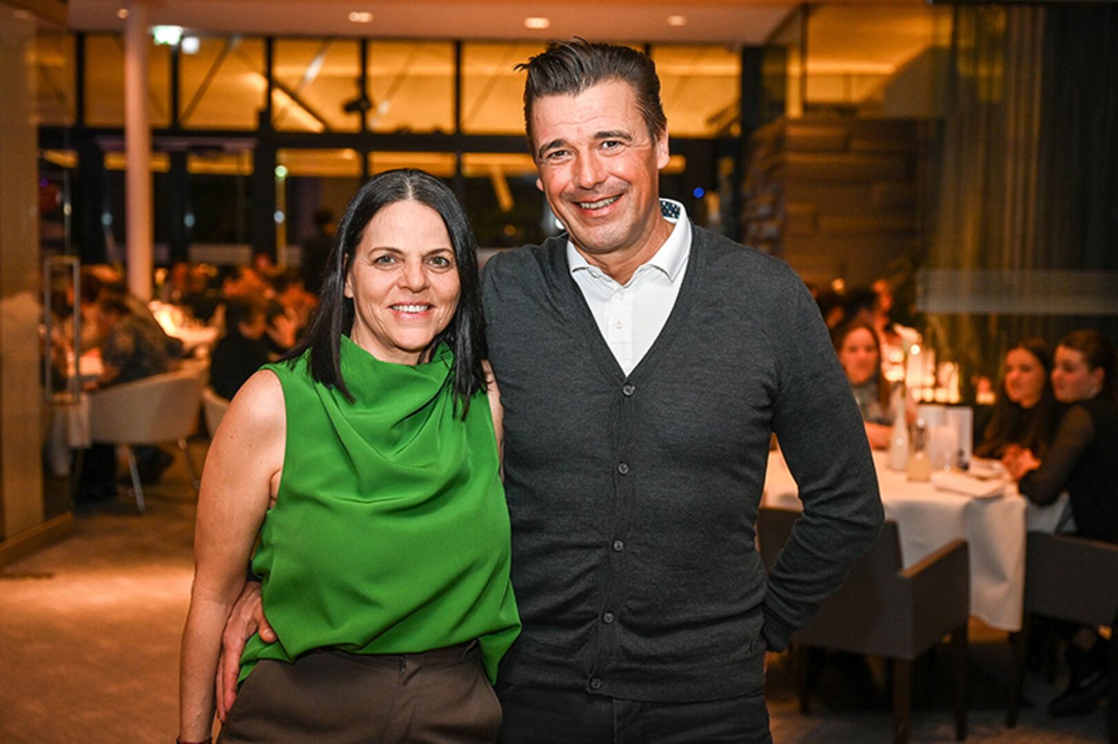 Falstaff Bregenz: Sibylle Giesinger-Winkel mit Richard Winkel