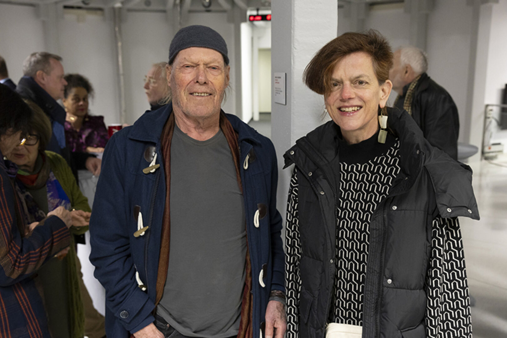 Bildhauer Gernot Riedmann und Künstlerin Uta Belina Waeger