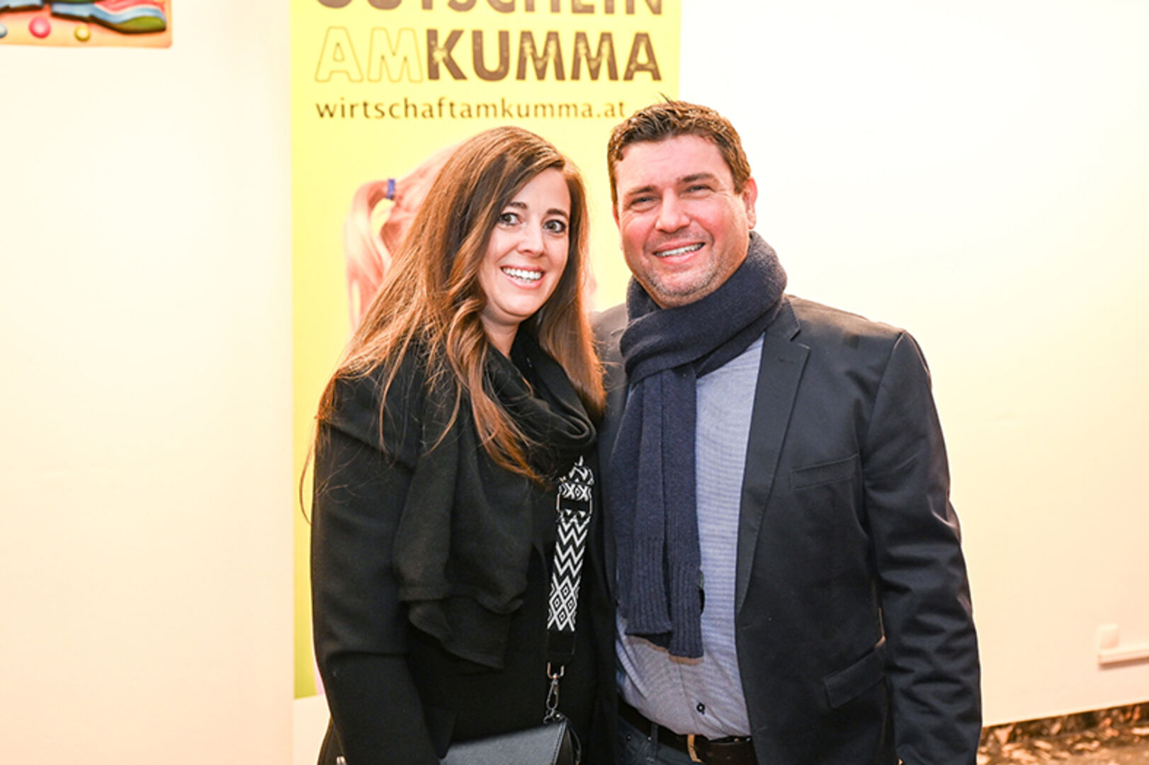 Christina Matt (Raiffeisenbank Montfort) und Mirko Matt (Kräutler KG, Götzis)