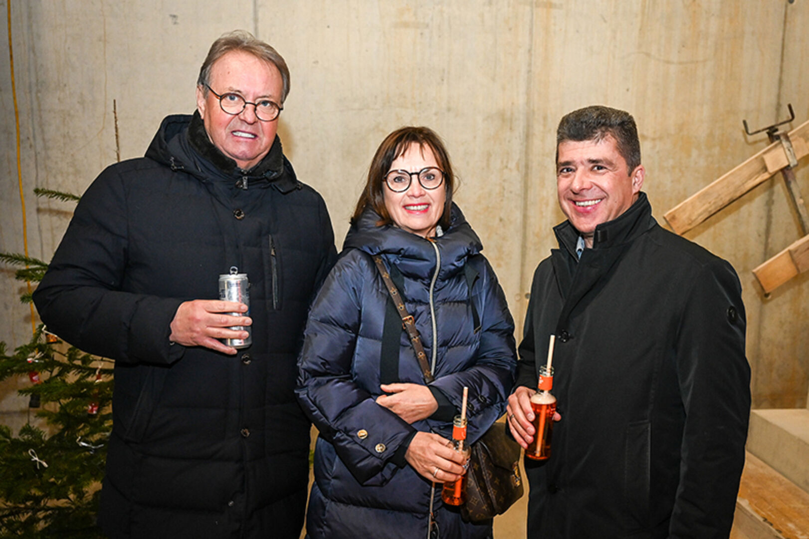 Hermann und Sissy Metzler (ZM3) und LAbg. Clemens Ender (v. li.)