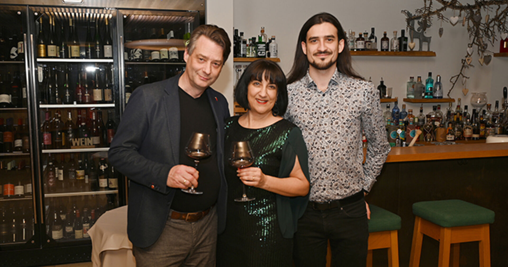 Hotelier Thomas Fritsch, SPA-Managerin Diana Sicher-Fritsch und Sohn Lukas.