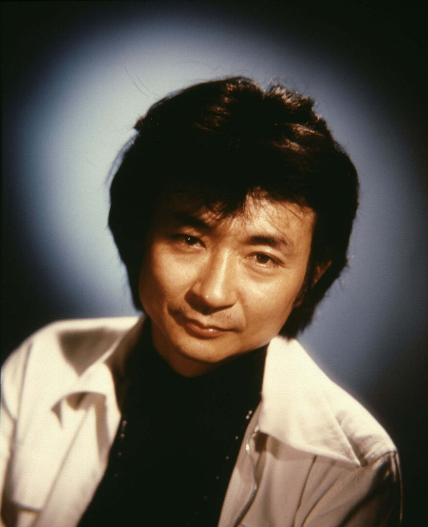 Seiji Ozawa als junger Mann 1975.