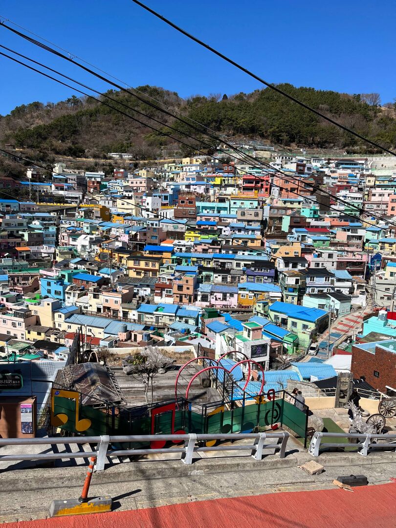Ausblick auf das &quot;Gamcheon Culture Village&quot;