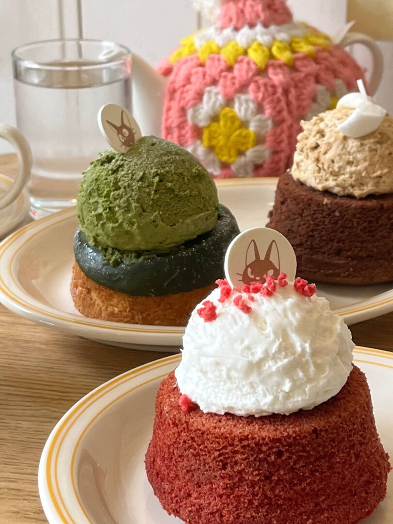 Cupcakes im &quot;Koriko Cafe&quot; in Seoul