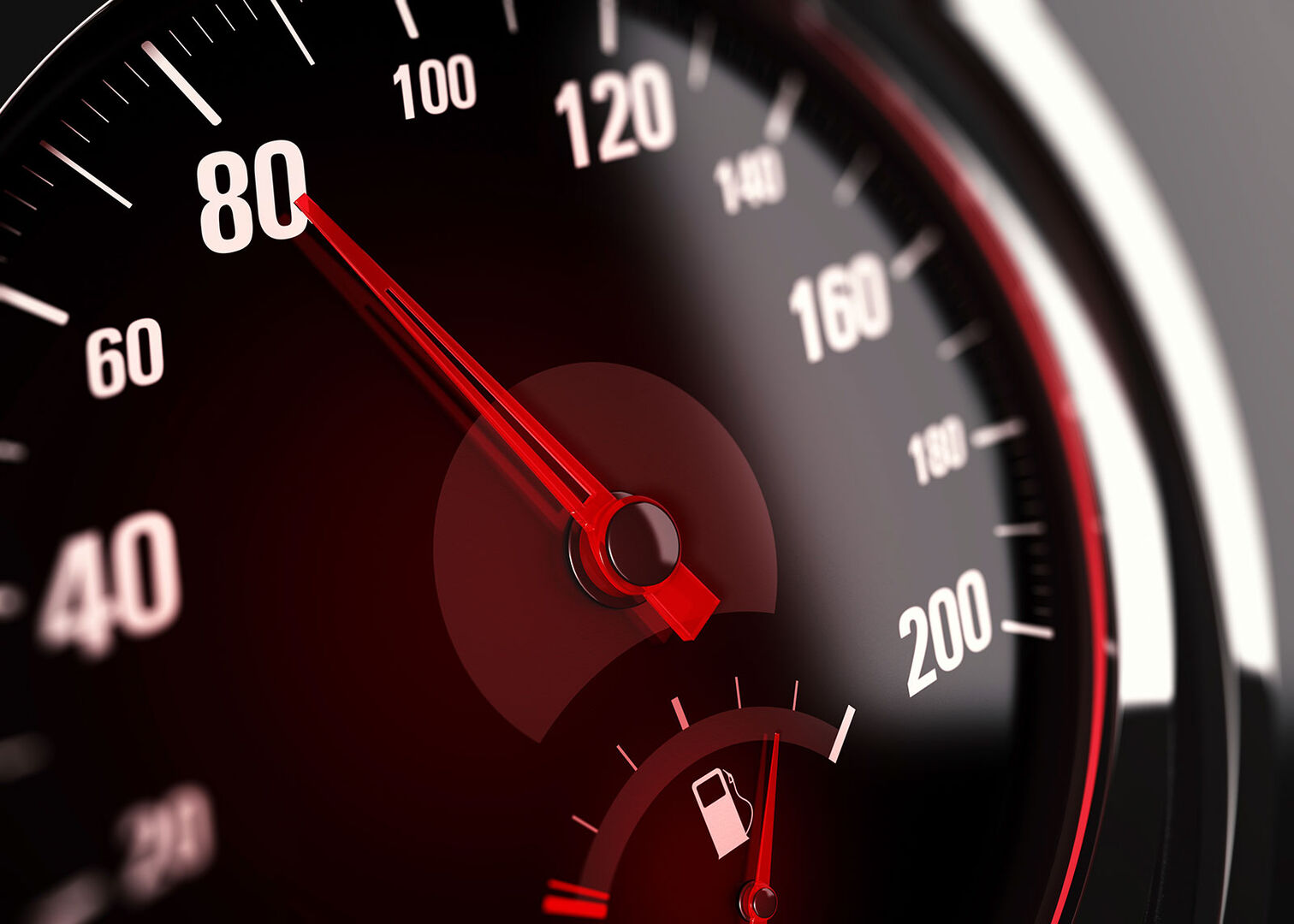 Tachometer auf 80 Kilometer | Credit: Olivier Le Moal/iStock/Getty Images