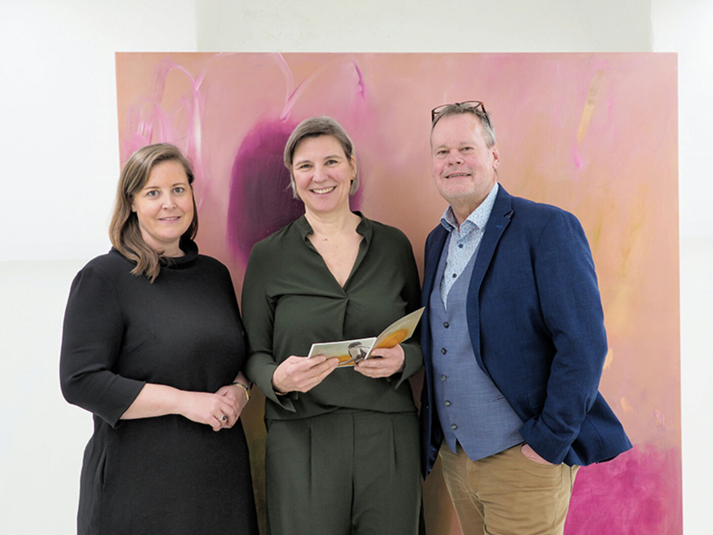 GF Villa Falkenhorst Verena Burtscher, Künstlerin Karin Lässer, Kurator Thomas Schiretz