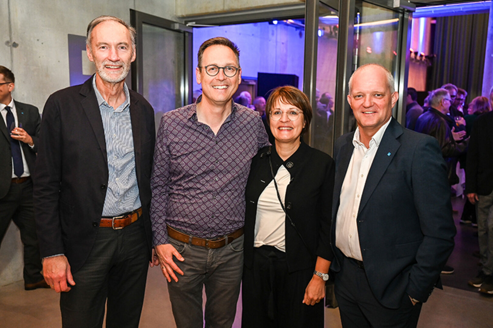 Walter Hartmann, Jürgen und Erna Zoller, Hannes Bodenlenz (Hypo Bludenz)