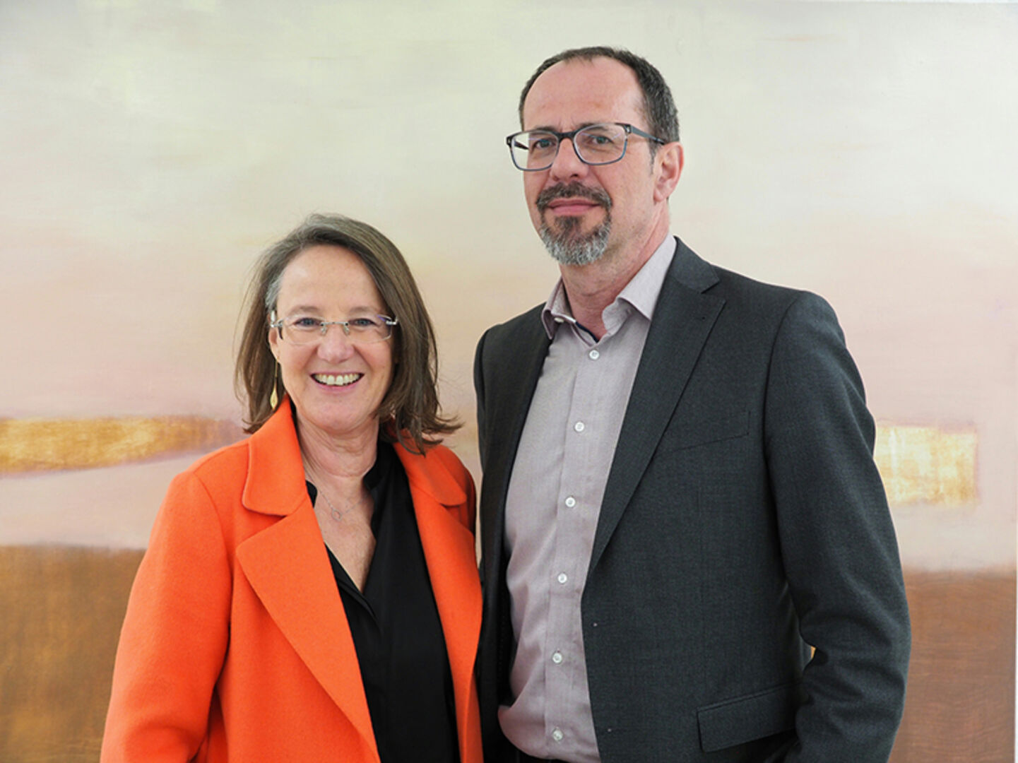 Sabine Lässer (Gerichtssachverständige) und Präsident des Landesgerichtes Innsbruck Andreas Stutter