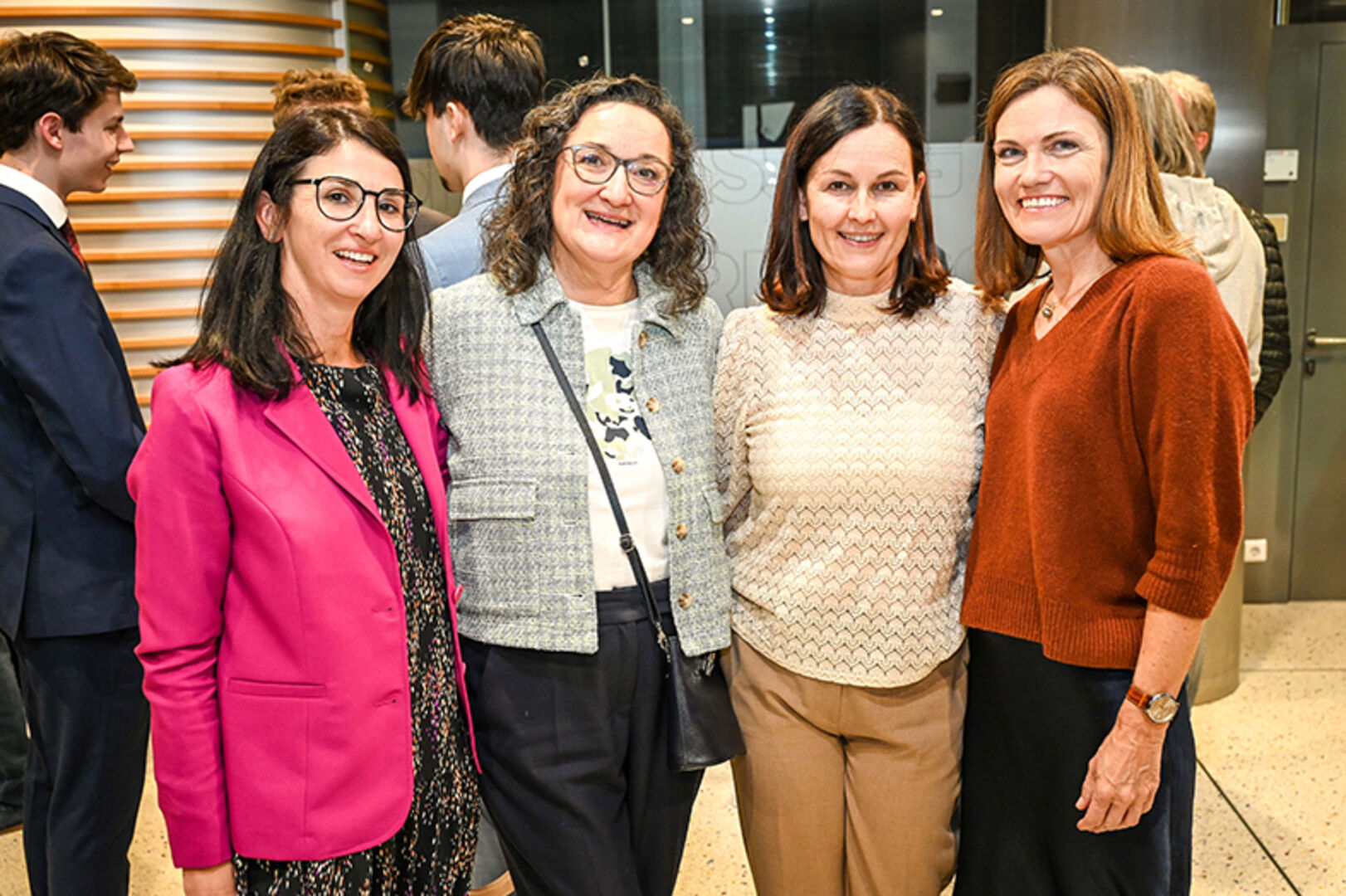 Alexandra Schuler, Ilse Klima, Irmgard Burtscher und Petra Waltle (alle HAK Bludenz)