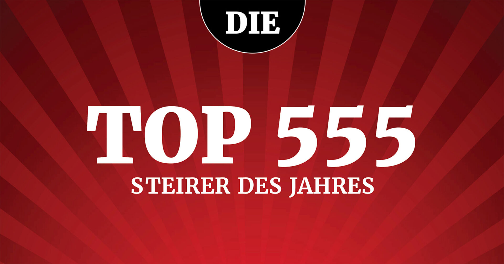 Die Top 555 Steirer des Jahres