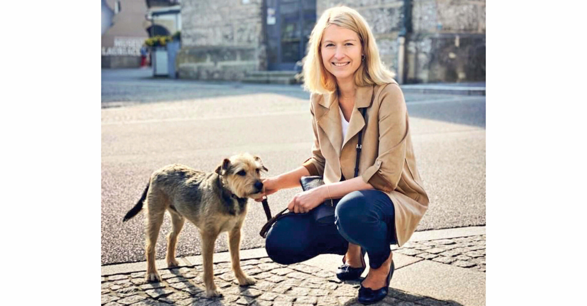 Christine Haberlander mit Emil