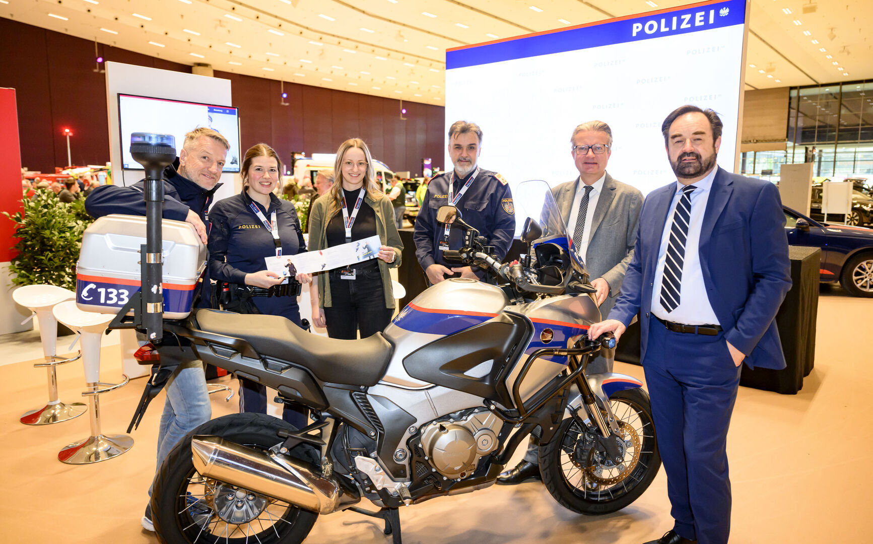 Einsatzorganisationen bei der MotionExpo2024 in Graz